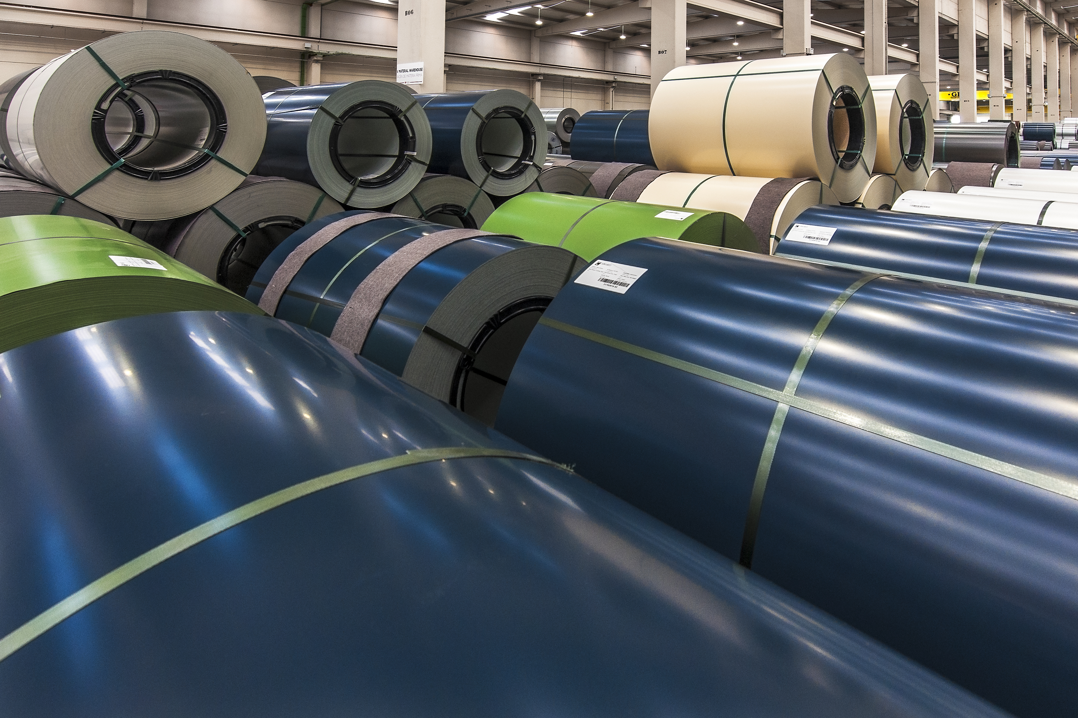 COATED STEEL PLANTS, FULLY  OPERATIONAL FOR CLIENTS